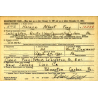 Report of Delinquency, T/5 Horace Frey, 893rd Ordnance Co., Sainte-Mère-Église, 1945