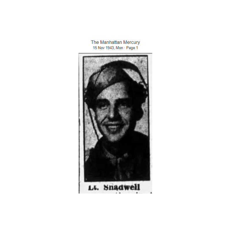Pad, Back, Parachute, Seat, 2nd Lt. Marion Shadwell, 82nd BS, 12th BG, 12th Air Force, USAAF, KIA, 1943, Italy