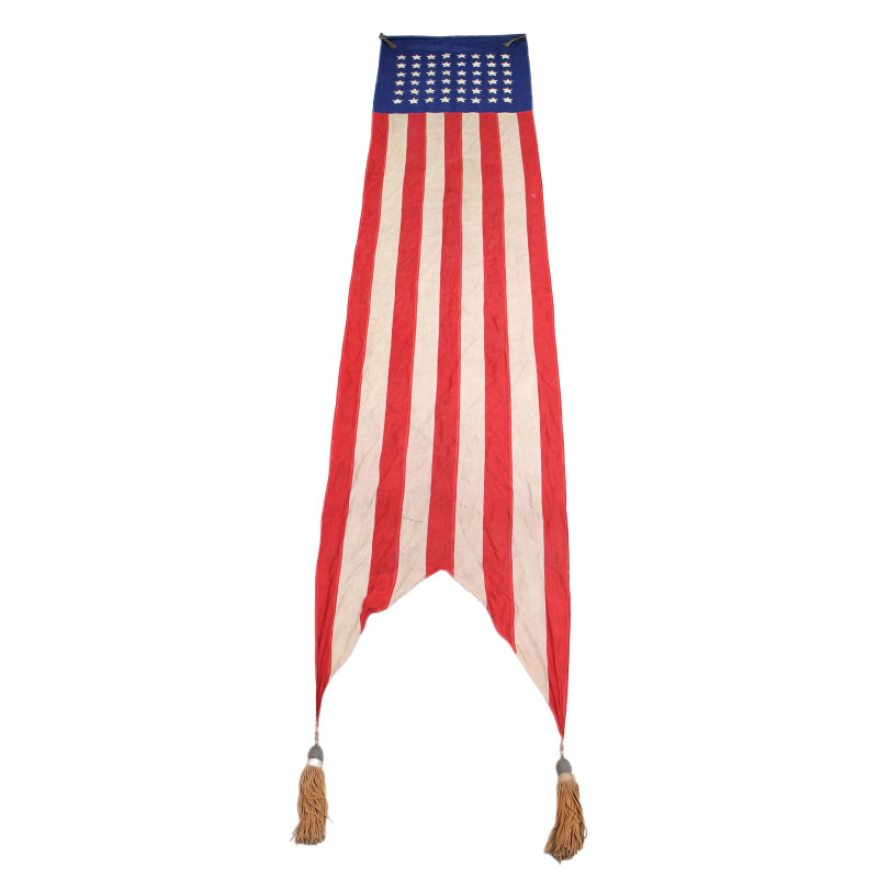 Bannière, drapeau US, 48 étoiles