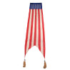 Bannière, drapeau US, 48 étoiles