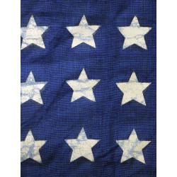 Bannière, drapeau US, 48 étoiles