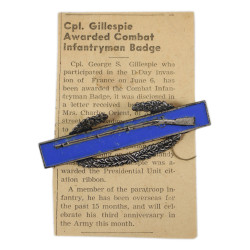 Grouping, T/5 George Gillespie, Rigger Section, Sv. Co., 502nd PIR, 101st Airborne Division, ETO