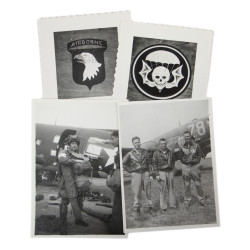 Grouping, T/5 George Gillespie, Rigger Section, Sv. Co., 502nd PIR, 101st Airborne Division, ETO