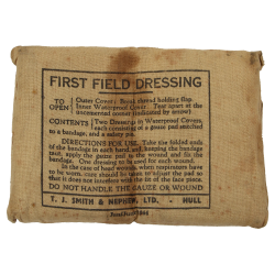 First Field Dressing, British, T.J. SMITH & NEPHEW, LTD. 1944