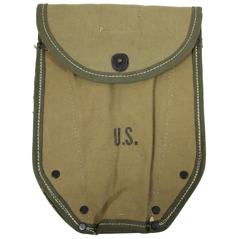 Étui de pelle pliante M-1943, TULSA CANVAS PRODUCTS CO. 1944, 2e type