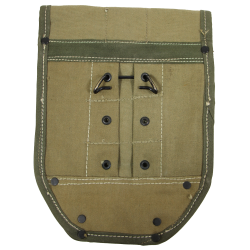 Étui de pelle pliante M-1943, TULSA CANVAS PRODUCTS CO. 1944, 2e type