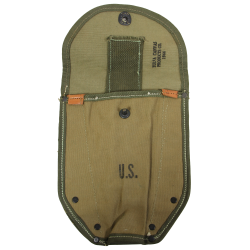 Étui de pelle pliante M-1943, TULSA CANVAS PRODUCTS CO. 1944, 2e type