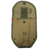 Étui de pelle pliante M-1943, TULSA CANVAS PRODUCTS CO. 1944, 2e type