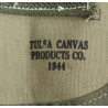 Étui de pelle pliante M-1943, TULSA CANVAS PRODUCTS CO. 1944, 2e type
