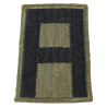 Insigne, First Army, dos vert, 1943