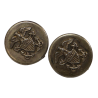 Boucles d'oreilles, Sweetheart, US Navy, Sterling