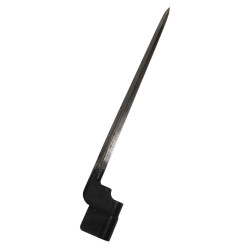 Bayonet, Cross-Section, Spike, No. 4 Mk I, with Steel Scabbard, 1942