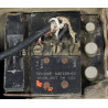 Téléphone de campagne EE-8-A, Signal Corps, avec sacoche en cuir