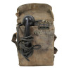 Téléphone de campagne EE-8-A, Signal Corps, avec sacoche en cuir