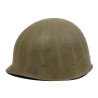 Casque M1, pattes fixes, 39th Inf. Regt., 9th Infantry Division, liner WESTINGHOUSE, A washers verts, Normandie