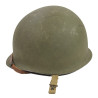 Casque M1, pattes fixes, liner MSA, Cpt. Albert Falther, Regimental Supply Officer, 5th Inf. Regt., 71st Infantry Division, ETO