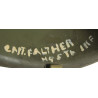 Helmet M1, Fixed Loops, MSA Liner, Cpt. Albert Falther, Regimental Supply Officer, 5th Inf. Regt., 71st Infantry Division, ETO
