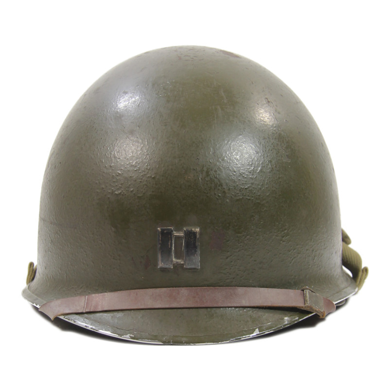 Casque M1, pattes fixes, Captain, liner ST. CLAIR RUBBER CO.