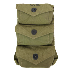 Porte-grenades, trois compartiments, US Army, J.Q.M.D. 1944