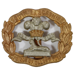 Cap Badge, The South Lancashire, D-Day, Sword Beach, Normandie