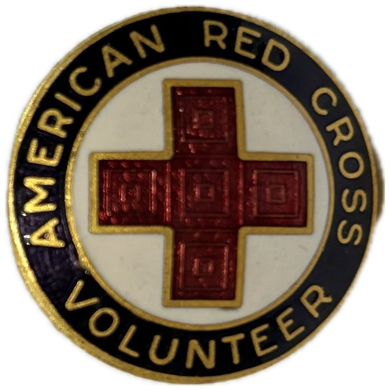 Insignia, American Red Cross Volunteer Insignia, American Red Cross Volunteer