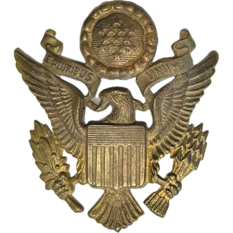 Insigne de casquette officier, US Army
