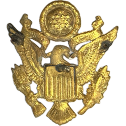 Insigne de casquette officier, US Army