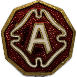 Crest, Fourth Army, à épingle