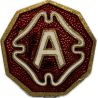 Crest, Fourth Army, à épingle
