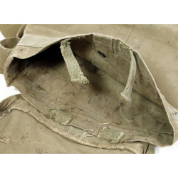 Sac M6 pour roquettes de bazooka, INDIANAPOLIS TENT & AWNING CO. 1943, premier type