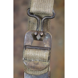 Casque M1, pattes fixes, camouflé, liner WESTINGHOUSE, US Navy