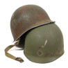 Casque M1, pattes fixes, camouflé, liner WESTINGHOUSE, US Navy Casque M1, pattes fixes, camouflé, liner WESTINGHOUSE, US Navy