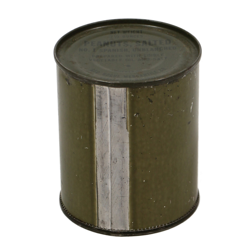 Boîte de conserve, cacahuètes, Salted Peanuts, ration, vide