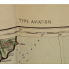 Carte française, Nice, Côte d'Azur, Service Géographique de l'Armée, 1932