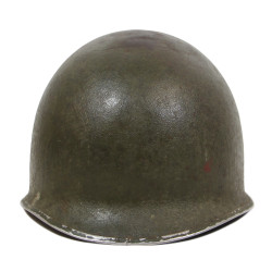 Helmet, M2, 2/501, 101st Airborne Division, INLAND Liner, Normandy, Holland, Bastogne