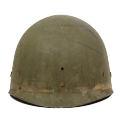 Helmet, M2, 2/501, 101st Airborne Division, INLAND Liner, Normandy, Holland, Bastogne