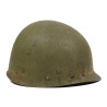 Helmet, M2, 2/501, 101st Airborne Division, INLAND Liner, Normandy, Holland, Bastogne