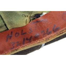 Calot troupe, chocolat, infanterie, T/4 Carl Holst, 345th Inf. Regt., 87th Infantry Division