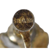 Earrings, US Army, Sweetheart, Sterling