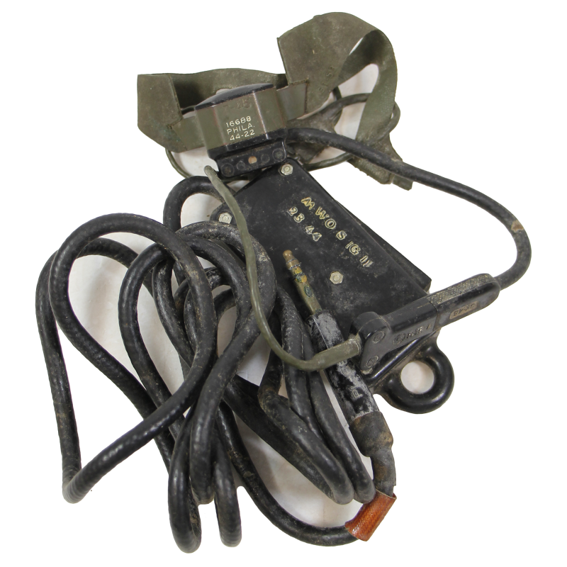 Commutateur SW-141-T + laryngophone T-45, 1944