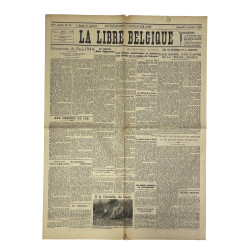 Journal belge, La Libre Belgique, 7 octobre 1944
