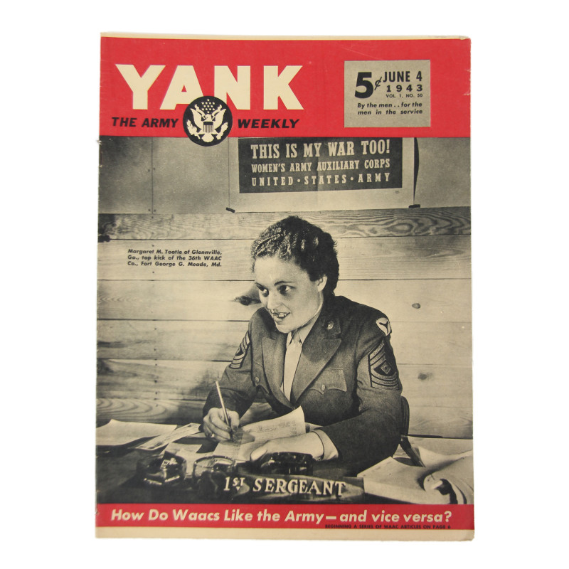 Magazine YANK, 4 juin 1943
