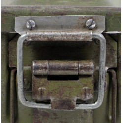 Box, Tin, Ammunition, .30 Caliber, Browning Machine Gun, REEVES