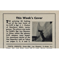 Magazine YANK, 29 décembre 1944