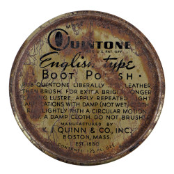 Tin, Polish, Shoe, QUINTONE, US Navy
