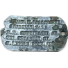 Dog Tag, S/Sgt. Frank Berdikoski, 55th FS, 20th FG, 8th Air Force, USAAF, ETO Dog Tag, S/Sgt. Frank Berdikoski, 55th FS, 20th FG, 8th Air Force, USAAF, ETO