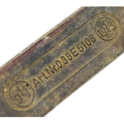 Flacon, lotion anti-gaz, Hautentgiftungssalbe, 1943, Normandie