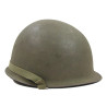 Casque M1, pattes mobiles, liner IMP, A washers verts, Major Cole
