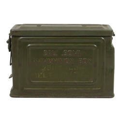 Boîte à munitions, calibre .30, mitrailleuse Browning, REEVES