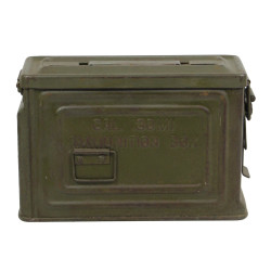 Boîte à munitions, calibre .30, mitrailleuse Browning, REEVES